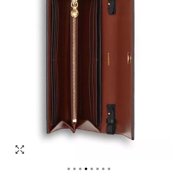 Burberry Monogram Stripe E-Canvas Folding Wallet - Picture 3 of 7